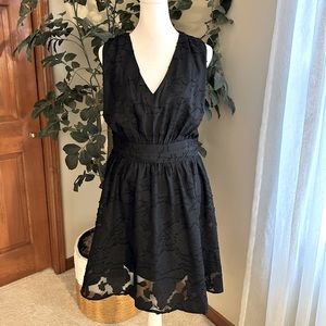 Voy black cocktail dress, size M (runs small - like a s/xs at the waist)